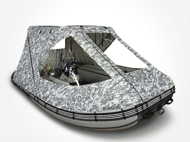 Тент трансформер на лодку Флагман 300