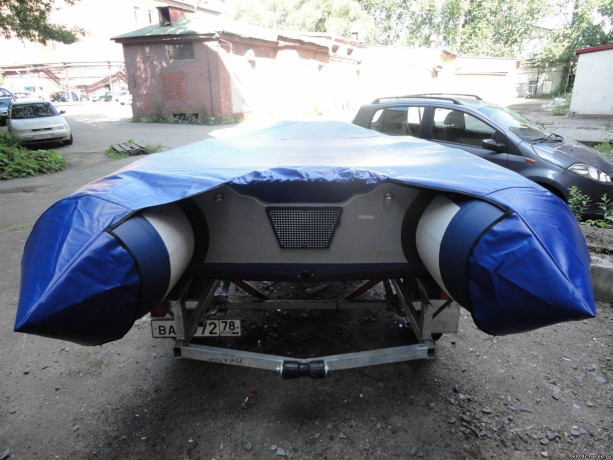 Тент транспортировочный (стояночный) на лодку Англер 320