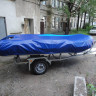 Тент транспортировочный (стояночный) на лодку CatFish 340
