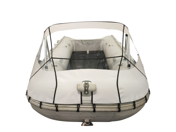 Прозрачный носовой тент на лодку Cat Marin 350 BL