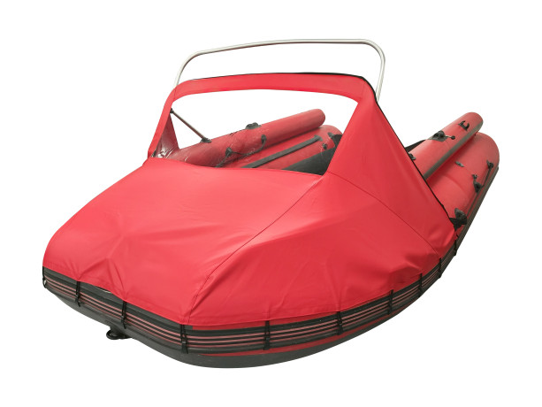 Носовой тент с таргой на лодку Тайга 270 Knew