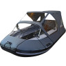Тент трансформер КОМБИ на лодку Орка 380 НДНД