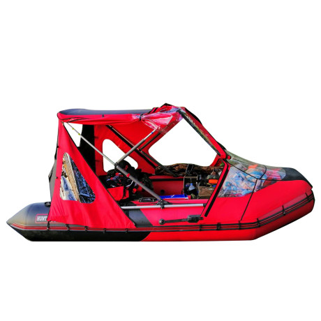 Тент трансформер КОМБИ на лодку Нордсильвер MA450 AL