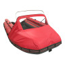 Носовой тент с таргой на лодку Адмирал 335